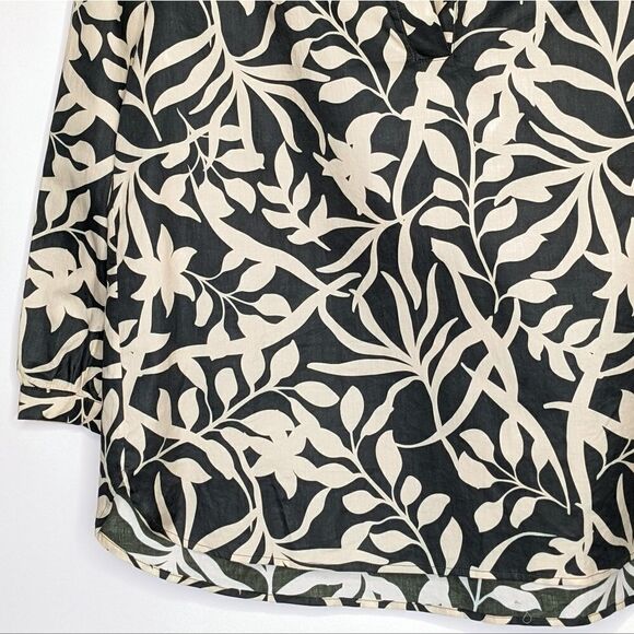 Tucker The Jane Top Forest Figi Floral in Light Weight Cotton - Picture 4 of 9